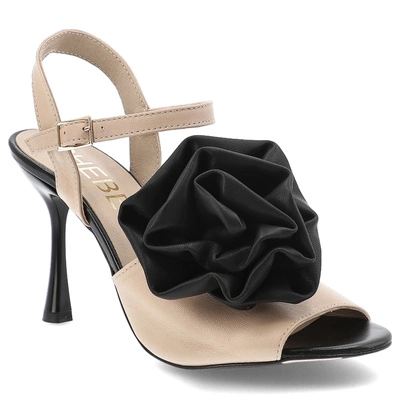 Sandalen CHEBELLO - 4321_-308-000-PSK-S21 Vanilia/Czarny