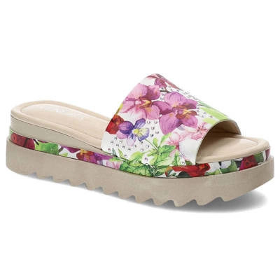 Pantoletten VENEZIA - 0137605D 09 Flower