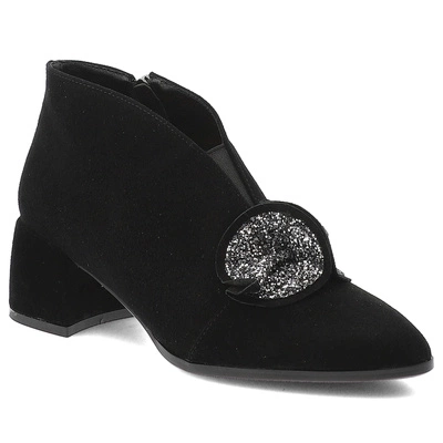 Stiefeletten S.BARSKI - MR52-182 Black/Silver