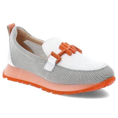 Halbschuhe HISPANITAS - HV253919 Melbourne-V25 White Cervo-V25 Coral