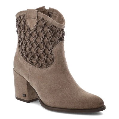 Stiefeletten KARINO - 5868/008-F Taupe/Welur