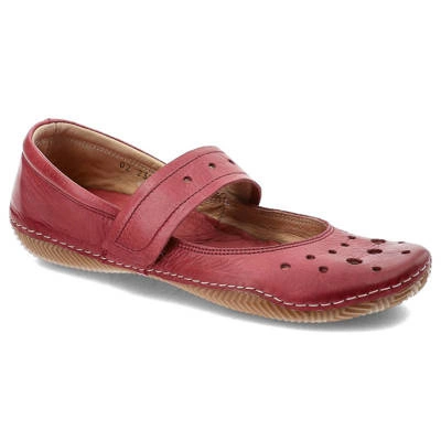 Halbschuhe MACIEJKA - 02327 Dunkelrot 02