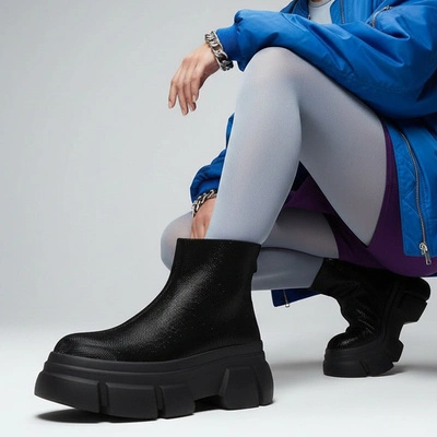 Stiefeletten S.BARSKI - MR52-204 Black