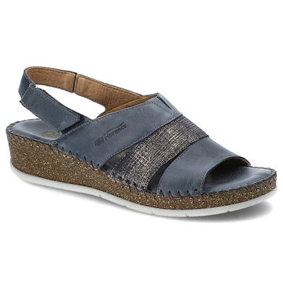 Sandalen FLORANCE - 21200 Dunkelblau/Bleu Jeans