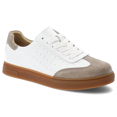 Sneakers FILIPPO - DP6128/25 WH BE Biały Beżowy