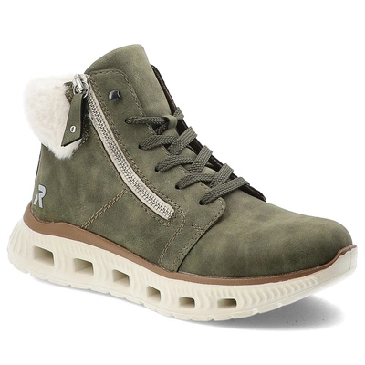 Stiefeletten RIEKER - M6014-54 Green