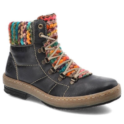 Stiefeletten RIEKER - Z6706-14 Blue Combination