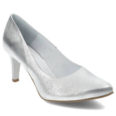 Pumps CLASICCO - 1062 Srebro/644 Silberne