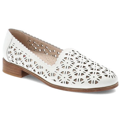 Ballerinas S.BARSKI - LR51-646 White