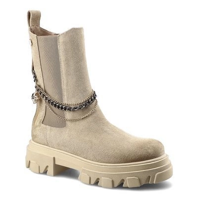 Stiefeletten CARINII - B5962_-O17-000-000-E33 Beige