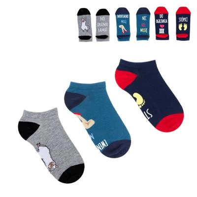 Socken MORAJ 3 Paar - CSL350-100 Mix Kolor