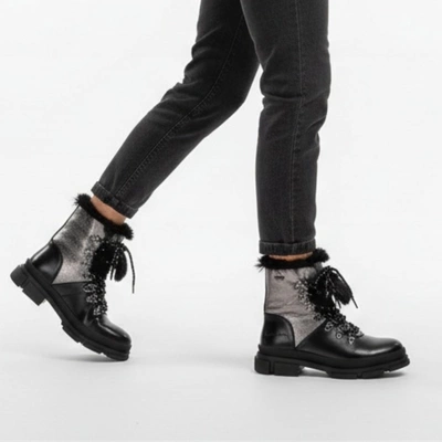 Stiefeletten CROSS JEANS - GG2R4028 Schwarz