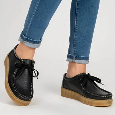 Halbschuhe HEE - 84765 Napa Negro