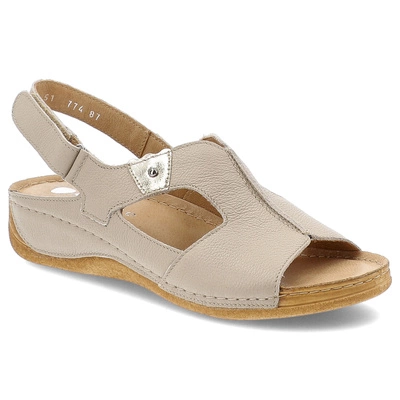 Sandalen ARMODO - 5-0774-087 Vanilia Verona/Złoto