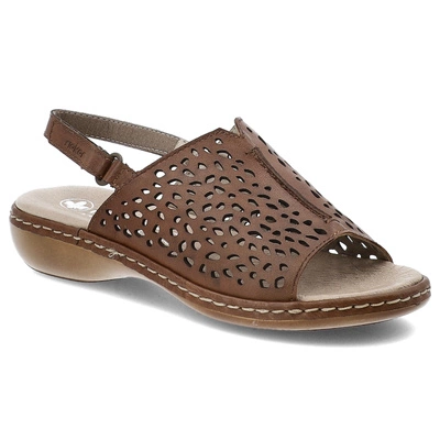 Sandalen RIEKER - 65985-25 Brown