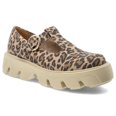 Halbschuhe ARMODO - 20183 Lampart Beż