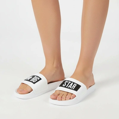 Pantoletten BIG STAR - DD274A264 Weiß