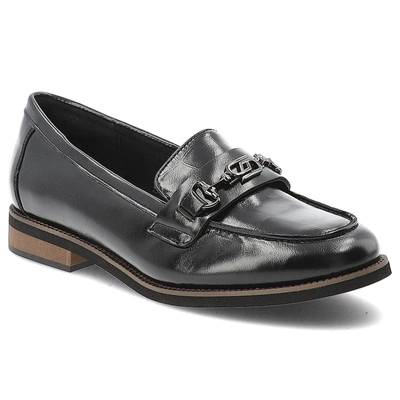 Mokassins CAMBELL - 25-19300BK Czarny