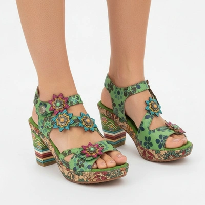 Sandalen LAURA VITA - Nellao 33 AS311-33 Vert