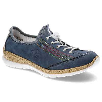 Halbschuhe RIEKER - N42T0-14 Blue