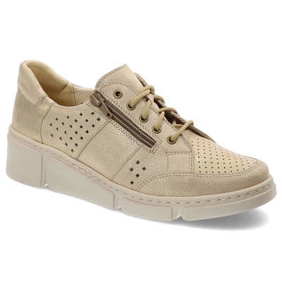 Halbschuhe WASAK - 0676 Gold