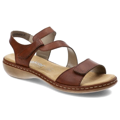 Sandalen RIEKER - 659C7-24 Braune