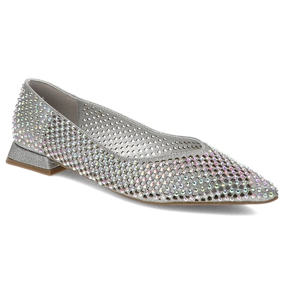 Ballerinas MENBUR - 25874 0009 Plata/Silver