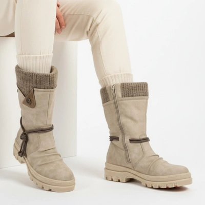 Schneestiefel RIEKER - X8283-60 Beige