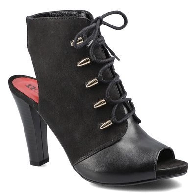 Stiefeletten CARINII - B3329/OC_-G41-360-000-953 Midas Nappa Black/S04