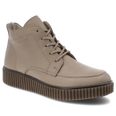 Schnürschuhe RIEKER - Y4304-20 Beige