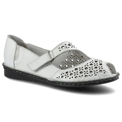 Halbschuhe LANQIER - 38C362 White