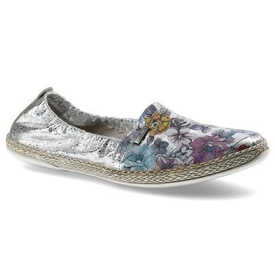 Espadrilles LEMAR - 10012 Flowers Sr+Kryształ Sr