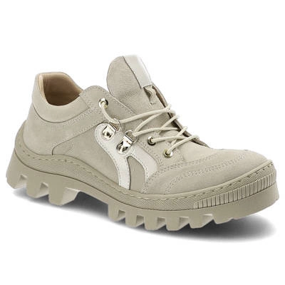Halbschuhe KAMPA - N544 Beige 533/542