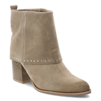 Stiefeletten KARINO - 5560/001-P Beż/Welur