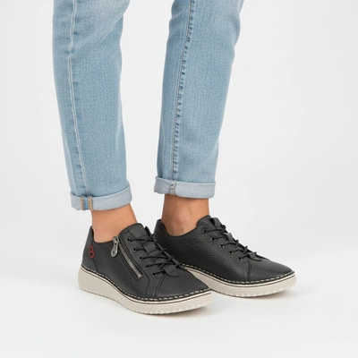 Halbschuhe RIEKER - 50965-14 Blue