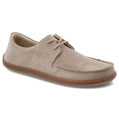 Halbschuhe Barefoot ARMODO - 327 Szary Welur