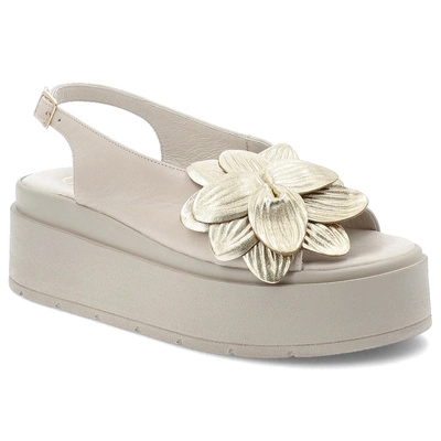 Sandalen CHEBELLO - 4645_-513-000-PSK-S370 Beżowy Jasny