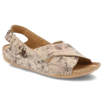 Sandalen MACIEJKA - 00994-65/00-5 Beż/Miedź