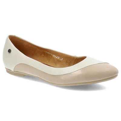Ballerinas MACIEJKA - 02350-04/00-5 Ecru/Beige Lak