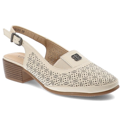 Sandalen VINCEZA - 66753 BE Beżowy