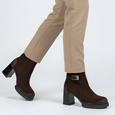 Stiefeletten ARMODO - 60569 W.Czekolada+Cn