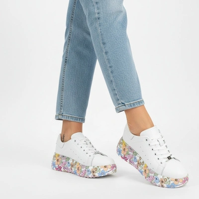 Sneakers FILIPPO - DP7507/26 WH MLT Biały Multikolor