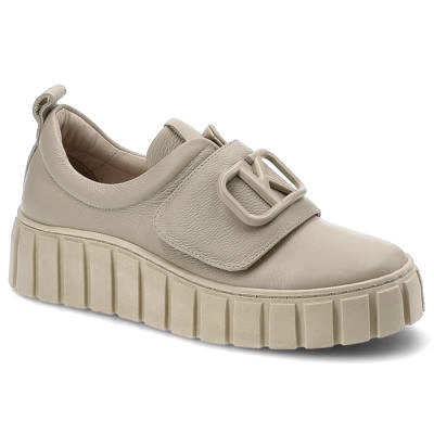 Halbschuhe KARINO - 4188/022-P C.Beige/Welur