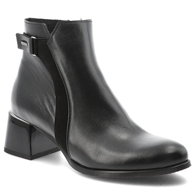 Stiefeletten ARMODO - 60563 S.Czarny+W