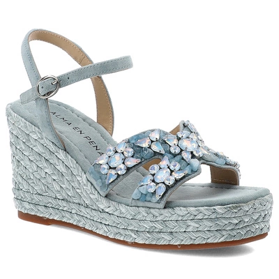 Sandalen ALMA EN PENA - V251278 Suede Jeans