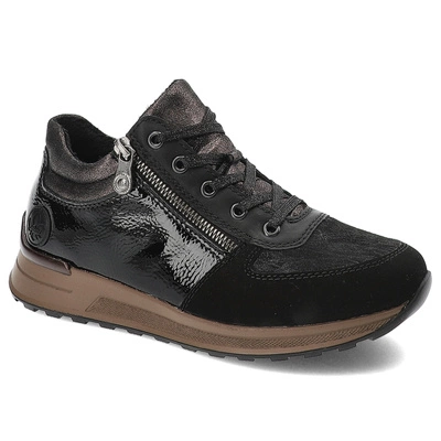 Sneakers RIEKER - N1407-00 Black