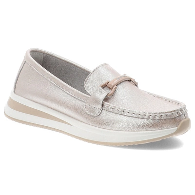 Mokassins S.BARSKI - GR51-598 Pearl Pink