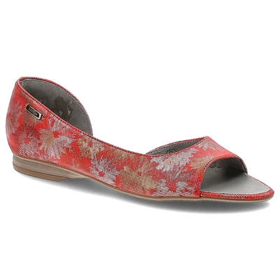 Halbschuhe MACIEJKA - 0554-38/00-5 Czerwone Kwiaty