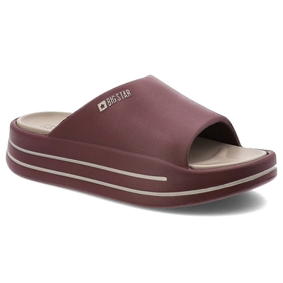 Flip-Flops BIG STAR - SS274425 Burgund