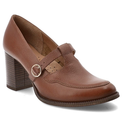 Halbschuhe ARMODO - 1662 Koniak Rustik